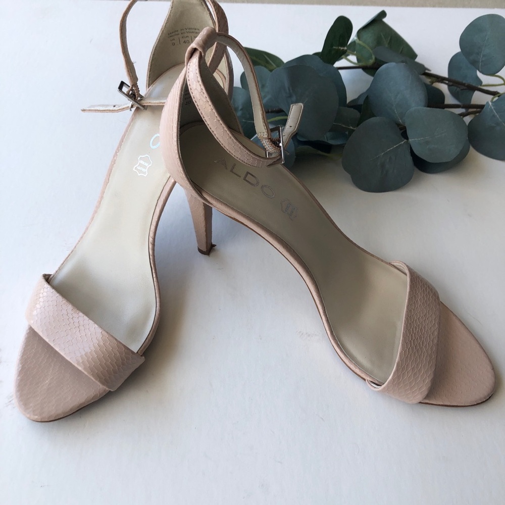 Aldo Ankle Strap Heels